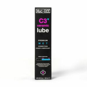 Muc-off Kædesmørelse – Wet Lube – C3 Keramisk 120ml