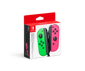 Nintendo Joy-Con Controllers (Pair) Neon Green/Neon Pink – Gamepad – Nintendo Switch